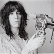 JUDY LINN,Patti with Bolex,1969,silver gelatin print