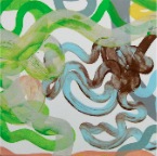 Optimistic, Acrylic on Canvas, 39 x 39 cm, 2011