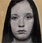 Twin No.4, gouache on canvas, 24x30cm, 2012   650,00€