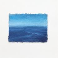  JOCHEN HEIN, Santorini Session 2, 13,5x18,5cm, Acryl auf Papier, 2012