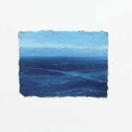  JOCHEN HEIN, Santorini Session 4, 13,5x18,5cm, Acryl auf Papier, 2012