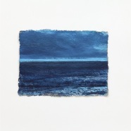 JOCHEN HEIN, Santorini Session 6, 13,5x18,5cm, Acryl auf Papier, 2012