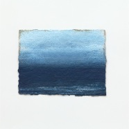 JOCHEN HEIN, Santorini Session 7, 13,5x18,5cm, Acryl auf Papier, 2012
