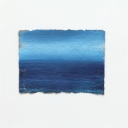 JOCHEN HEIN, Santorini Session 11, 13,5x18,5cm, Acryl auf Papier, 2012