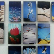 HENRY REINKE(DON ENRIQUE), Water Colors2, installation detail                                                             8x5 cm, 2002/12 