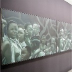 CROWD, oil on canvas, 110x400cm, 2007/09