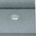 ive i gave for luxury, the characters on the ring are so sharp, that they will cause pain. sterling silver, edition 2/9, 2007